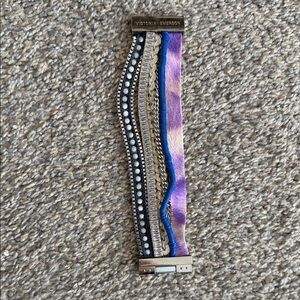 Victoria Emerson Purple and Blue Bracelet